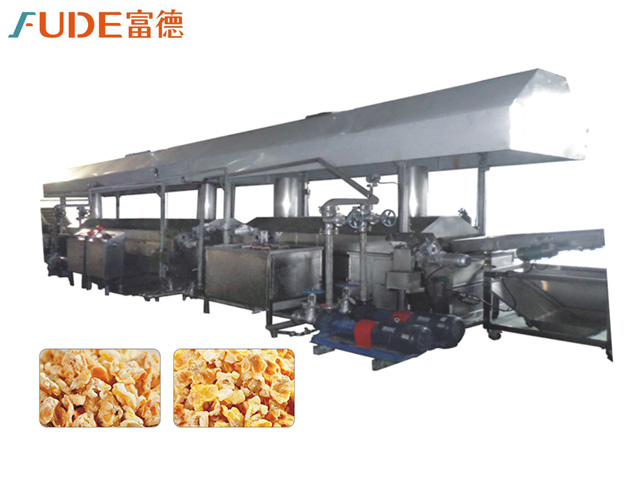 黃金豆全自動(dòng)連續(xù)油炸生產(chǎn)線(xiàn)